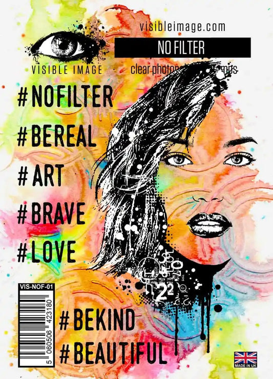 Visible Image No Filter Clear Stamp Set