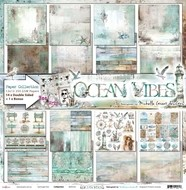 Bee Arty Ocean Vibes 12"x12" Paper Pack