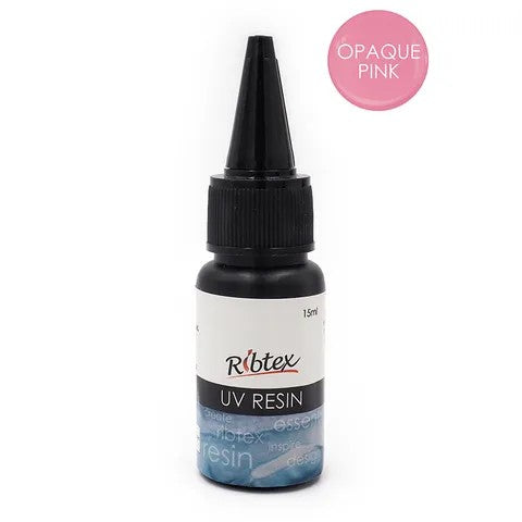 Ribtex UV Resin 15ml Opaque Pink