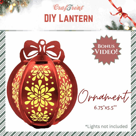CrafTreat Ornament DIY Paper Lanterns