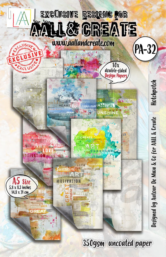 AALL & Create Hotchpotch A5 Paper Pack (PA-32)