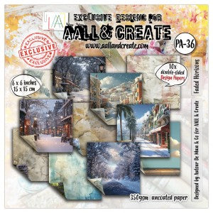 AALL & Create Faded Horizons 6"x6" Paper Pack
