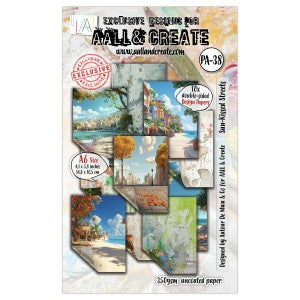 AALL & Create Sun Kissed Streets A6 Paper Pack