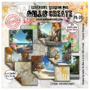 AALL & Create Tropical Alleyways 6"x6" Paper Pack