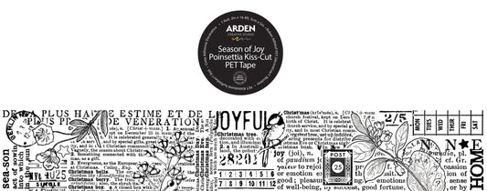 Arden Creative Studio Season of Joy Journal Continuous PET Tape