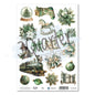 3 Quarter Designs Pine A4 Sticker Sheet