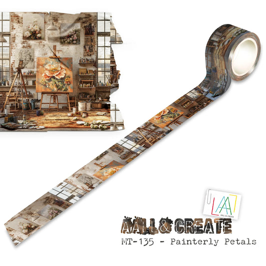 AALL & Create Washi Tape - Painterly Petals