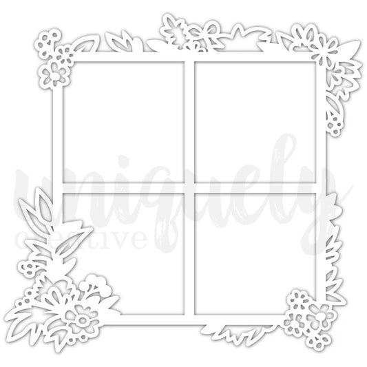 Uniquely Creative Paperbark Blooms Frame Overlay