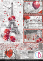 Ciao Bella Paris je t'aime A4 Creative Pad