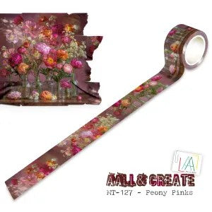 AALL & Create Washi Tape - Peony Pinks