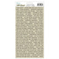Mintay Art Journal Essentials - Phrases 1 Paper Stickers - Beige
