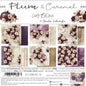 Craft O' Clock Plum & Caramel 6"x6" Paper Pad