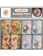 CrafTreat Poppies & Roses A4 Decoupage Paper