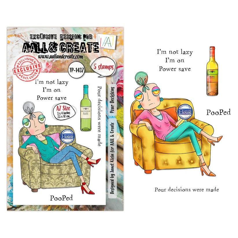 AALL & Create Pour Decisions TP-1437 Stamp Set
