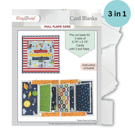 CrafTreat Card Blanks - Pull Flap Cards