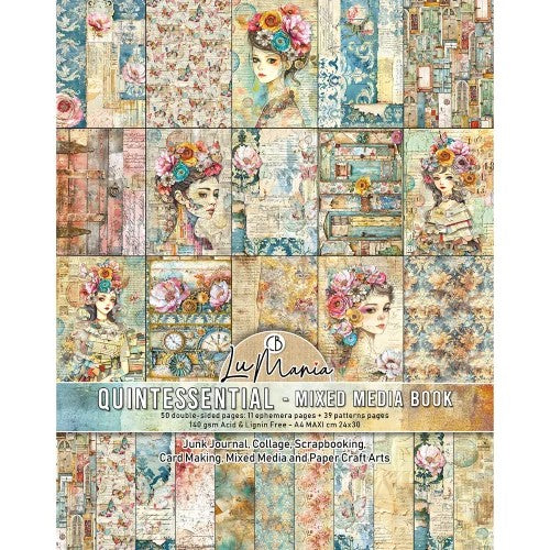 Ciao Bella Lu Mania Quintessential Mixed Media Book