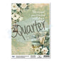 3 Quarter Designs Sage Candlelight A4 Rice Paper