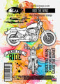 Visible Image Ride the Wind Clear Stamp Set