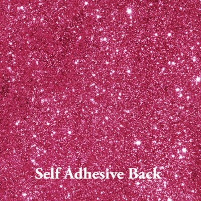 Down Under Direct Self Adhesive Glitter Card - Fuchsia Fantasy 160gsm