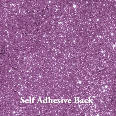 Down Under Direct Self Adhesive Glitter Card - Pale Purple 160gsm