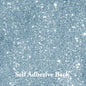 Down Under Direct Self Adhesive Glitter Card - Bubble Blue 160gsm