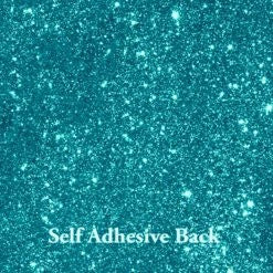 Down Under Direct Self Adhesive Glitter Card - Booty Blue 160gsm
