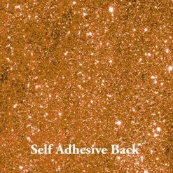 Down Under Direct Self Adhesive Glitter Card - Copper Pot 160gsm