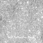 Down Under Direct Self Adhesive Glitter Card - Starry Silver 160gsm