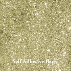 Down Under Direct Self Adhesive Glitter Card - Champagne Gold 160gsm