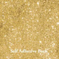 Down Under Direct Self Adhesive Glitter Card - Rich Gold 160gsm