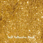 Down Under Direct Self Adhesive Glitter Card - Dark Gold 160gsm