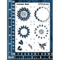 Scrapmatts ST9126-A6 Layered Sunflower Stencil