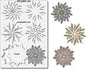 Scrapmatts STL2005 - A4 - Layered Floral Design Stencil