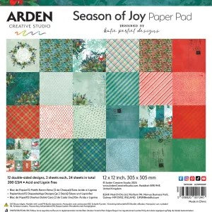 Arden Creative Studio Season of Joy 12"x12" Paper Pad