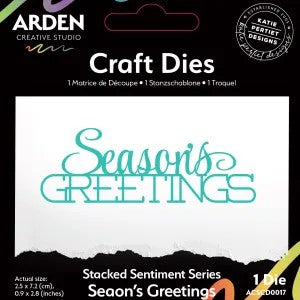 Arden Creative Studio Season's Greeting Die Set