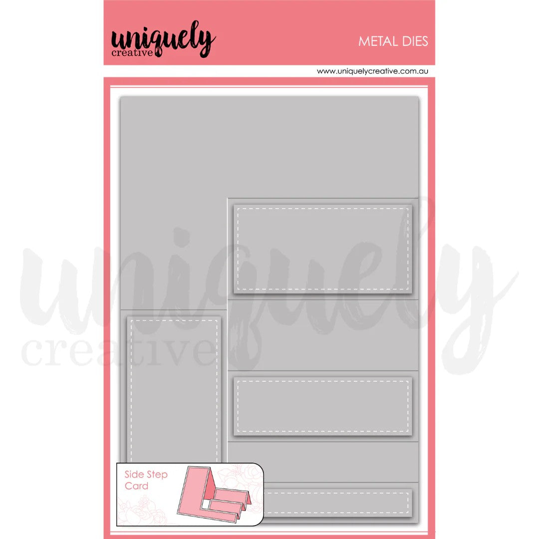 Uniquely Creative Side Stepper Card Die
