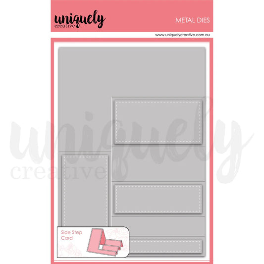 Uniquely Creative Side Stepper Card Die