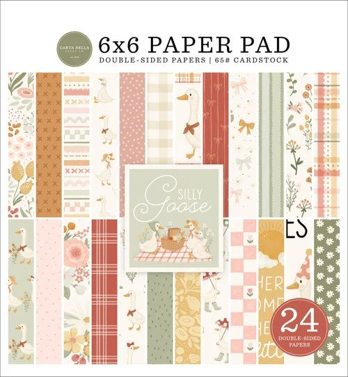 Carta Bella Silly Goose 6"x6" Paper Pad