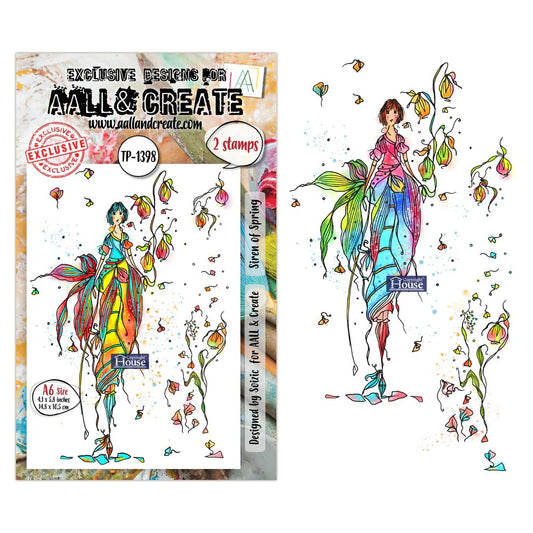 AALL & Create Siren of Spring TP-1398 Stamp Set