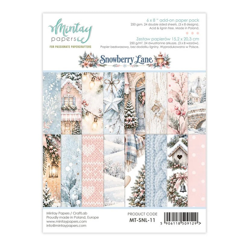 Mintay Snowberry Lane 6"x8" Paper Pad