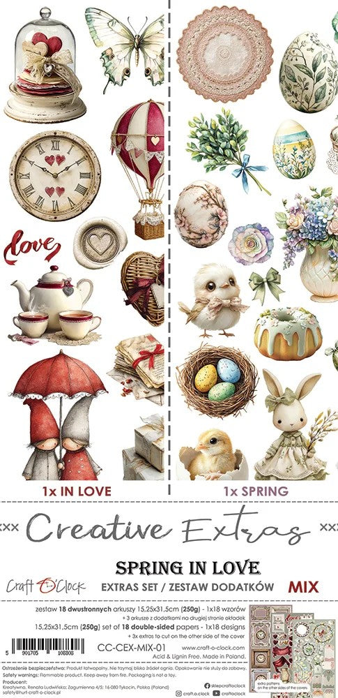 Craft O' Clock Spring in Love Creative Extras