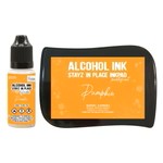 Couture Creations Stayz in Place Alcohol Ink Pad with 12ml Reinker - Pumpkin