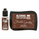Couture Creations Stayz in Place Alcohol Ink Pad with 12ml Reinker - Chocolate Sprinkles