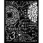 Stamperia Mixed Media Stencil - Master of Magic Gothic