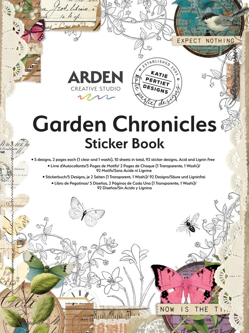 Arden Creative Studio Garden Chronicles Sticker Book