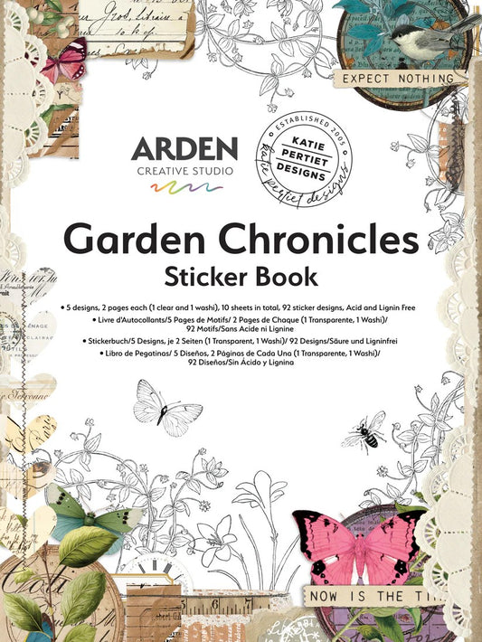 Arden Creative Studio Garden Chronicles Sticker Book