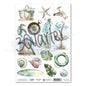 3 Quarter Designs Beachside Life Sticker Sheet