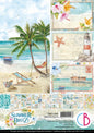Ciao Bella Summer Breeze Creative Pad A4 9/Pkg
