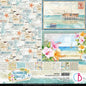 Ciao Bella Summer Breeze Patterns Pad 12″x12″ 8/Pkg