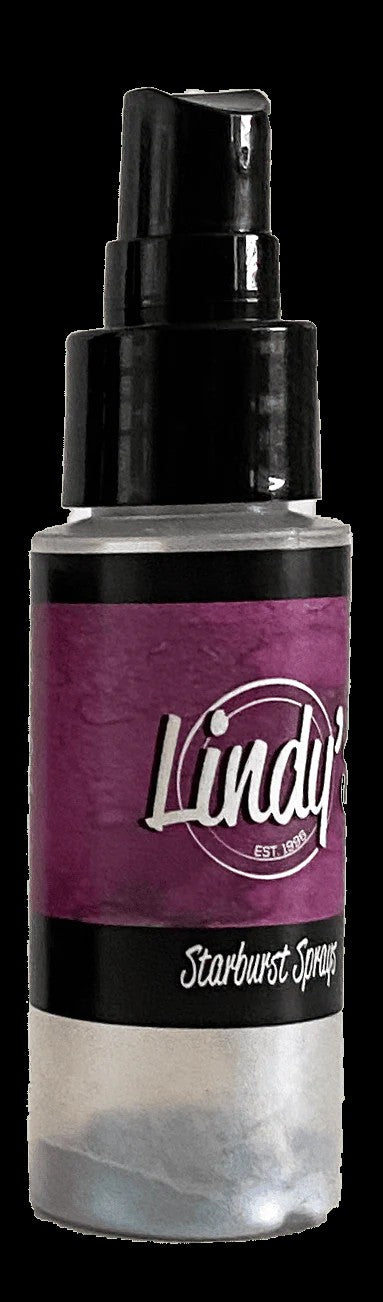 Lindy's Gang Sweet Violet Purple Teal Starburst Spray